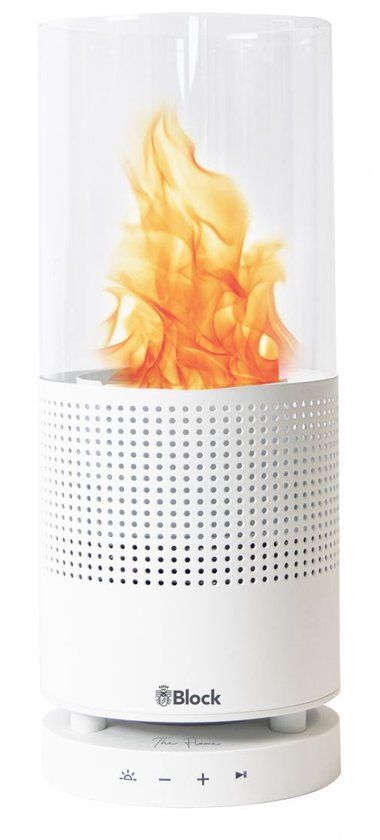 Block The Flame Draadloze stereoluidspreker Wit 15 W