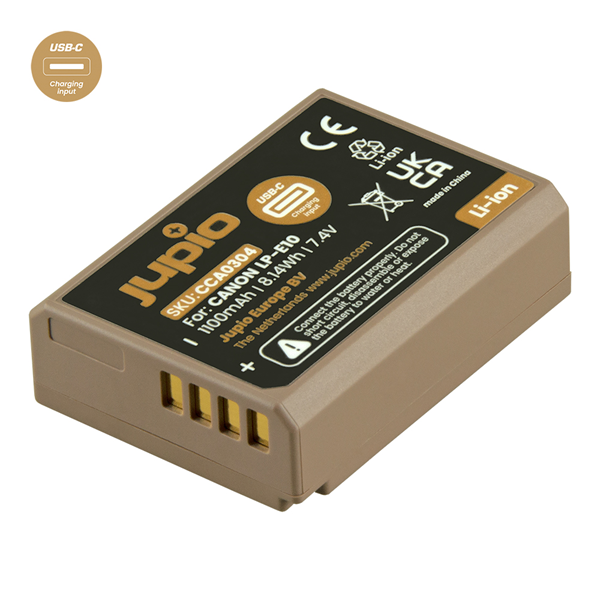 Jupio Canon LP-E10 ULTRA 1100mAh Battery