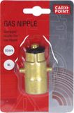 Carpoint LPG-nippel Bajonet 10 Mm Messing Goud