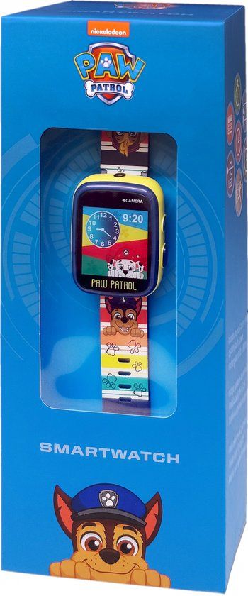 Kids Euroswan Nickelodeon Paw Patrol Junior Smartwatch - Digital Watch - Unisex - Multi