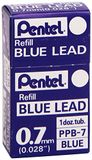 Pentel 0.7mm Gekleurde Potlood Leads - Blauw (Pack van 12)