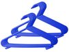 Bieco Kleerhangers voor kinderen, 16 stuks, donkerblauw, lengte ca. 30 cm