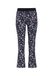 Marc Cain Broek donkerblauw / groen / rosa / zwart