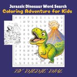 Dinosaur & Jurassic Word Search Coloring Book