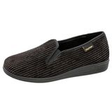 Fischer Heren Pantoffels Bruin Donker Maat 48