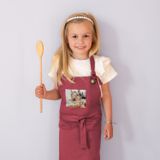 YourSurprise Bordeaux Tablier Enfant Personnalisable