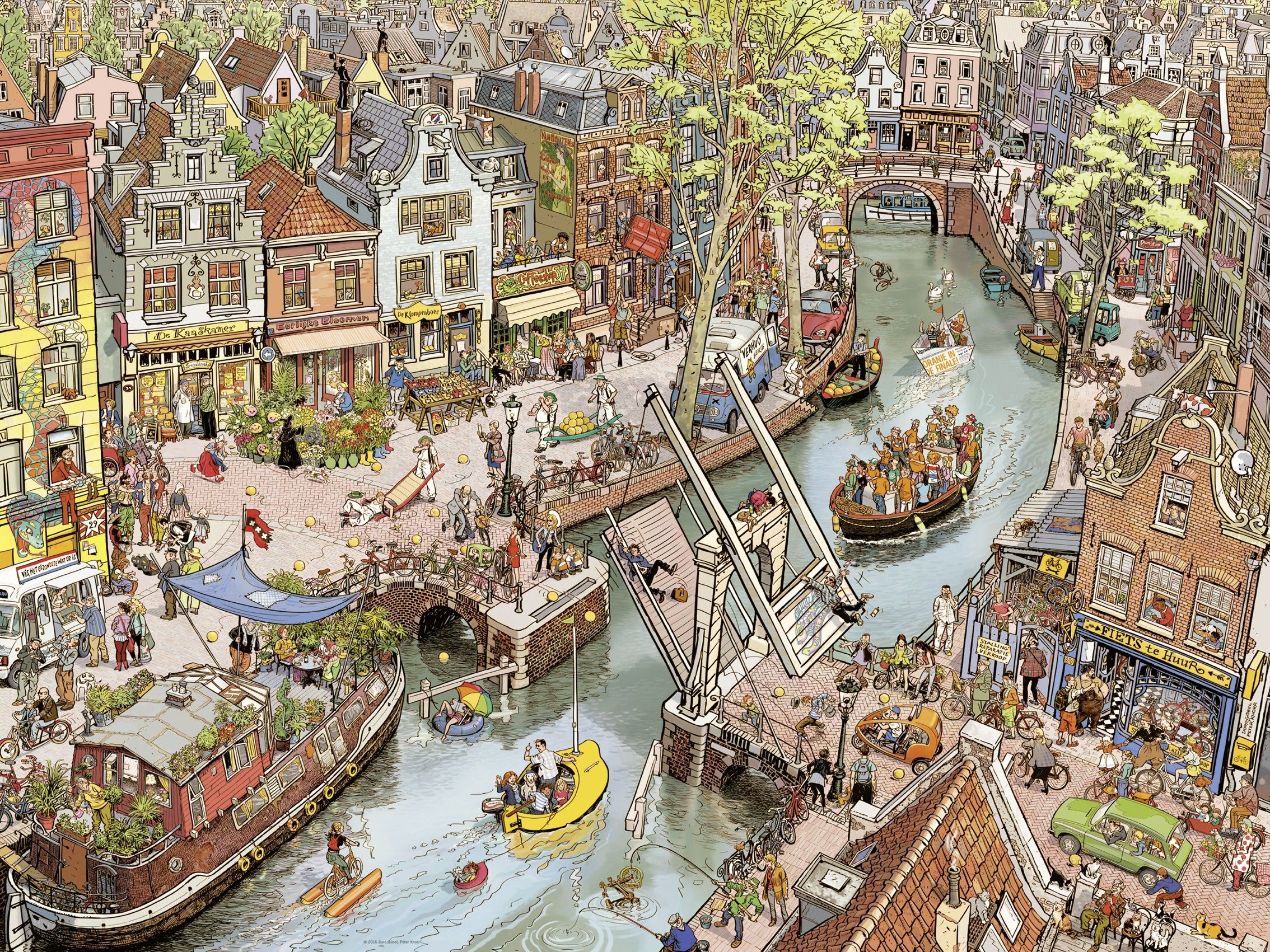 Heye Puzzel Say Cheese 1500 Stukjes Driehoek 29793 - 1500 Teile