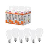 OSRAM LED-lamp Stervorm A40 filament, 6500 K koelwit daglicht, 3,4 W, E27, mat, 470 lm, 15.000 uur, 6-Pack