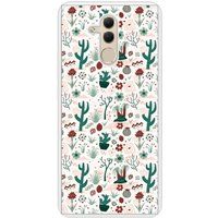 Cactus Bedrukt siliconen hoesje compatibel met Mate 20 Lite