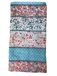 Kumixi Tunnelsjaal 'Streublümchen' turquoise