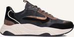 Notre-V Iva-30 Sneakers Dames - Suède - Zwart - Maat 40