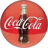 Nostalgic Art Merchandising Coca-Cola Rond Metaal Bord 35cm