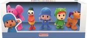 Comansi Pocoyo Collection Set met 5 figuren: Pocoyo, Elly, eend, Loula Nina