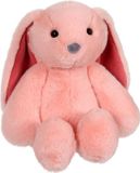 GIPSY TOYS Trendy konijnenknuffel - Roze, 28 cm