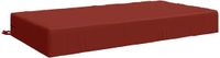 vidaXL - Zitkussen - SOEST - 100% Polyester - Rood - 120 x 80 x 15 cm