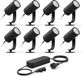 Philips Hue Lily Basisset van 8 Tuinspots (Antraciet)
