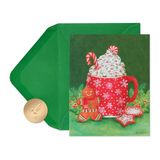 Papyrus Kerstkaarten verpakt met enveloppen - ontworpen door Bella Pilar, warmste wensen (20 tellen)