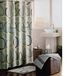 MSV 140260 douchegordijn, polyester/polypropyleen, ovaal, 180 x 200 x 0,1 cm, met 12 ringen, wit