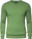 OMBRE Trui - Regular Fit - Viscose - Lange Mouw Groen L