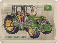 Nostalgic Art Merchandising Nostalgic Art John Deere 6410 Cutaway Metalen Wandbord 15x20 cm