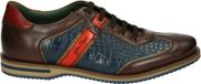 Galizio Torresi - 312938 - Sneakers casual homme en cuir marron taille 40