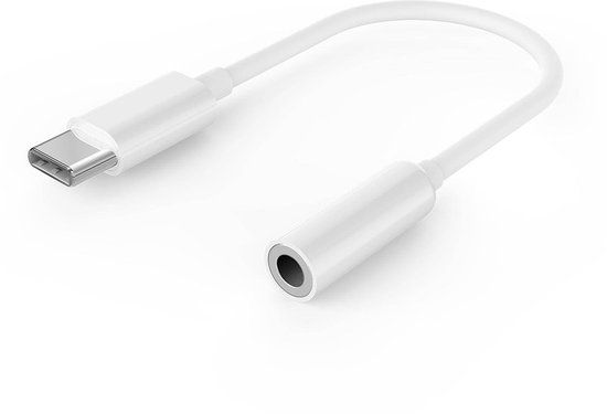 Gembird A-CM-3.5F-01 audio kabel 0,1 m 4-pins 3.5 mm USB Type-C Wit