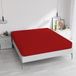Hoeslaken Elegant Hoeslaken, 35 cm, Rood, Tweepersoonsbed