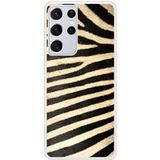 Zebre Verstevigd hoesje met sublimatie bedrukking, compatibel met Samsung Galaxy S21
