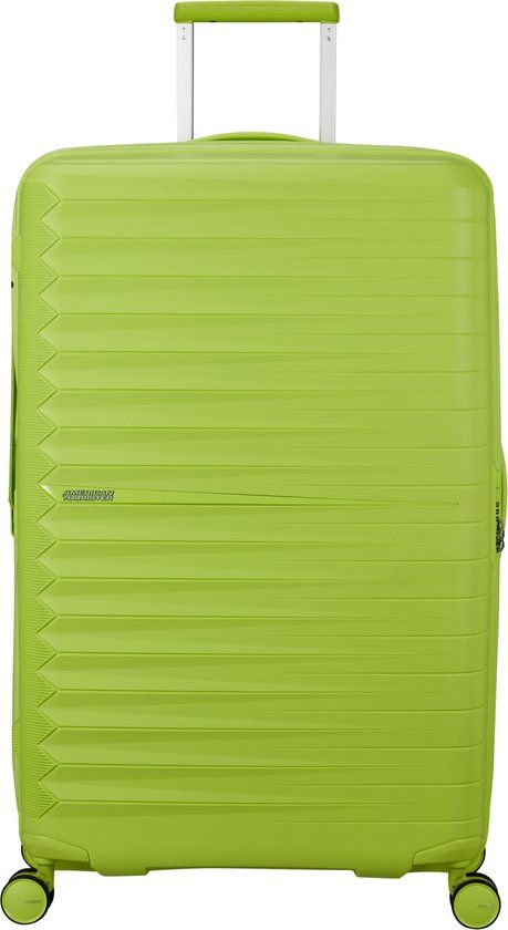 American Tourister Fastforward Spinner (4wiel)78/34 - Uitbreidbaar - Neon Lime - 118 L