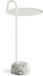 HAY Bowler Bijzettafel Ø36 X H70.5 blanc avec pied en granit blanc