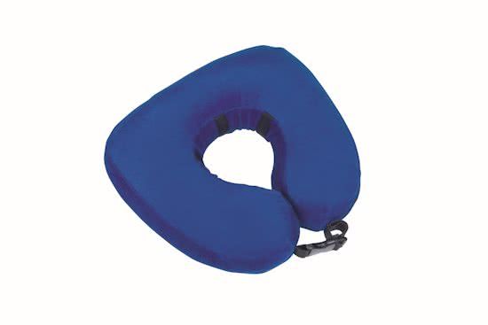 Nobby - Opblaasbare beschermkraag - blauw - klein - halsomtrek 23.5 - 28 cm
