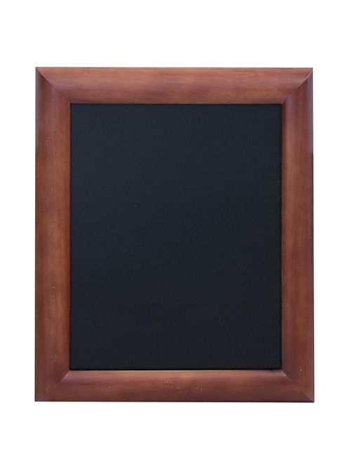 Securit WBU-DB-30 Schoolbord - Zwart/Bruin