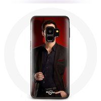 Maniacase Hoesje voor Samsung Galaxy S9 plus Lucifer Morningstar Series