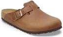 BIRKENSTOCK Boston Natural Leather Oiled Regular Bruin Mannen Schoenmaat 46 Lente/Zomer 2025