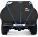 Housse de vélo - Pour 2 vélos - 900d oxford - Revêtement polyuréthane - 210 x 120 x 100 cm - Noir