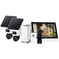 EufyCam S4 Duo Pack + HomeBase 3 + Video Doorbell E340 + Smart Display E10