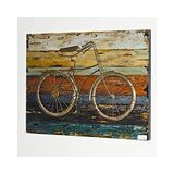 HAKU Wandkapstok motief, vintage, MDF, metaal - B 53 cm x H 40 cm x D 7 cm, Industrieel