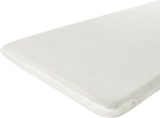 Meyco Baby Uni Campingbed Matrashoes - Offwhite - 60x120cm