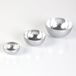Casa Moro Meo Set van 3 waxinelichthouders zilver