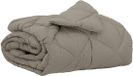 vidaXL Zomerdekbed 200 x 140 cm zomer 200 gsm lichtgrijs