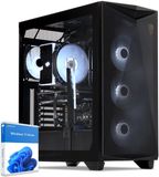Sedatech Advanced Gaming PC ATX ARGB • AMD Ryzen 7 9800X3D 8x 4.7GHz • Geforce RTX5060 • 32Gb DDR5 • 2Tb SSD M.2 • WiFi • Bluetooth, USB C • Windows 11 • Desktop computer