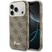 CG MOBILE Guess 4G Script Compatibel met MagSafe beschermhoes voor iPhone 17 Pro Max (bruin)