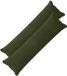 vidaXL - Kussensloop - 2 stuks - HOUTEN - Groen - 40 x 145 cm - Katoensatijn