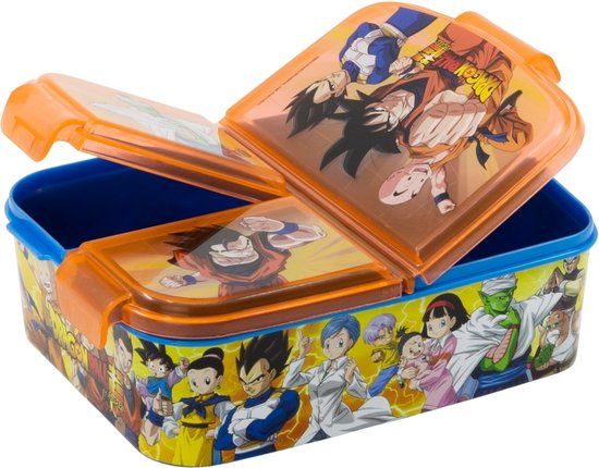Dragon Ball Z Broodtrommel 3 Vakjes - Stor S.L.