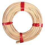 Rayher Hobby 6502500 Pedibuis, naturel, 1A roodbandkwaliteit, 2,4 mm ø, nr. 5, rol 125 g (ca. 55 m), vlechtmateriaal, beige