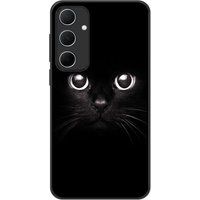 Samsung Galaxy A35 Yeux de chat Verstevigd hoesje met sublimatie bedrukking