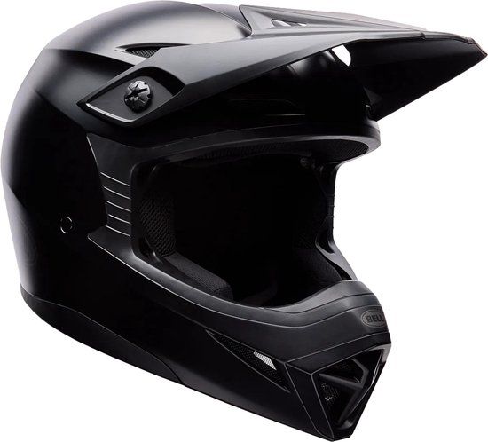 Bell MX-10 MIPS Jeugd motocrosshelm - Zwart Mat