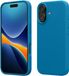 kwmobile telefoonhoesje geschikt voor Apple iPhone 17 - Hoesje met siliconen coating - Smartphone case in Caribisch blauw
