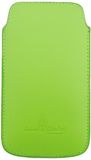 Urban Monkey Hoes voor mobiele telefoon met pulltab en microvezelvoering voor smartphone tot 5 inch groen
