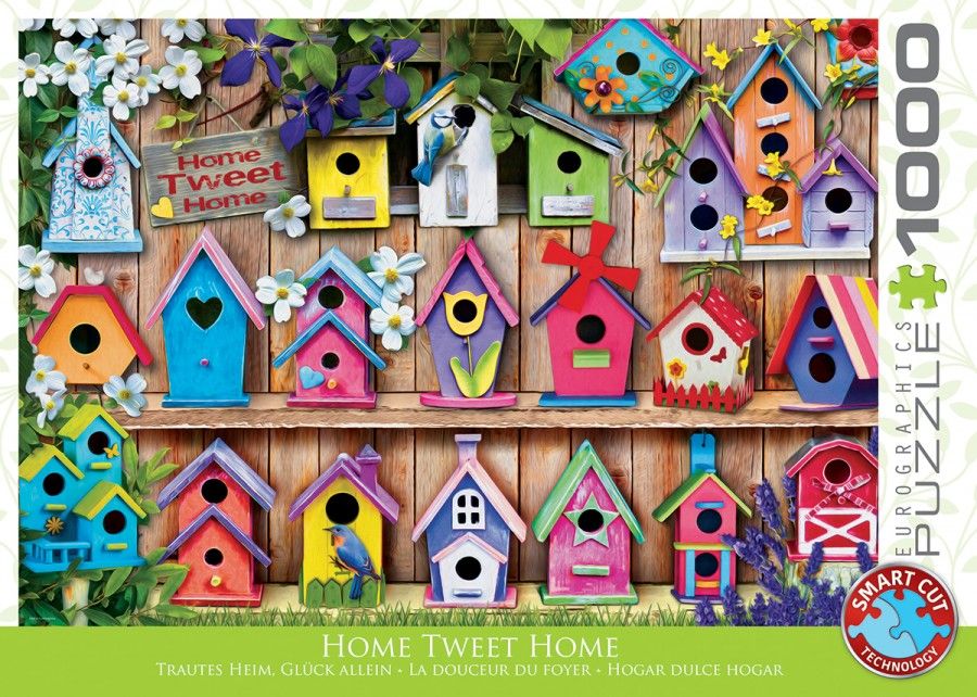 Eurographics Tweet Home - Puzzel - 1000 stukjes